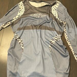 Lucky in Love long sleeve tennis top. Barely worn